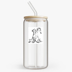 Банка с бамбуковой крышкой