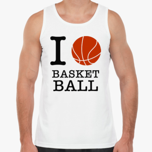 Майка I love basketball