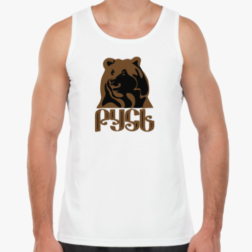 Майка с принтом Русь