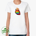 Женская футболка органик