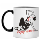 Кружка двухцветная