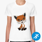 Женская спортивная футболка