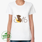 Женская футболка органик