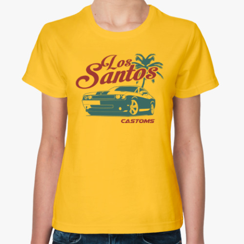 Женская футболка Los Santos Customs
