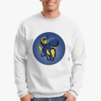 Морское чудовище осьминог обвивший якорь под водой