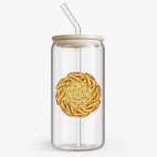 Банка с бамбуковой крышкой