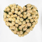 Сердце из роз