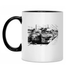 Кружка двухцветная