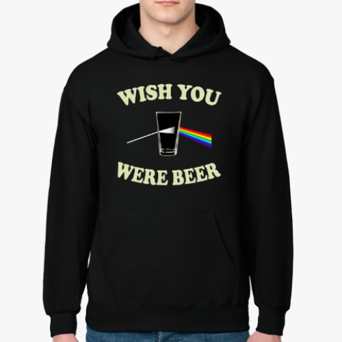 Толстовка худи Wish You Were Beer