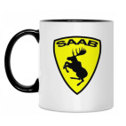 Кружка двухцветная