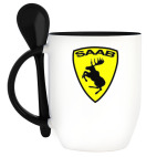 Кружка с ложкой