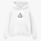 Толстовка худи оверсайз