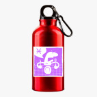 Металлическая бутылка 400 мл UV-DTF