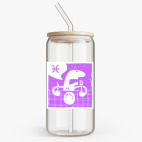 Банка с бамбуковой крышкой