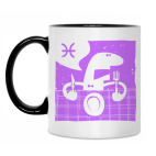 Кружка двухцветная