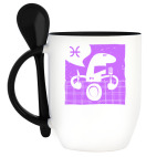 Кружка с ложкой