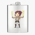 Фляжка стальная