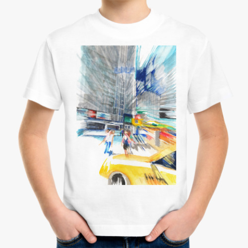 Детская футболка Улица Нью Йорка