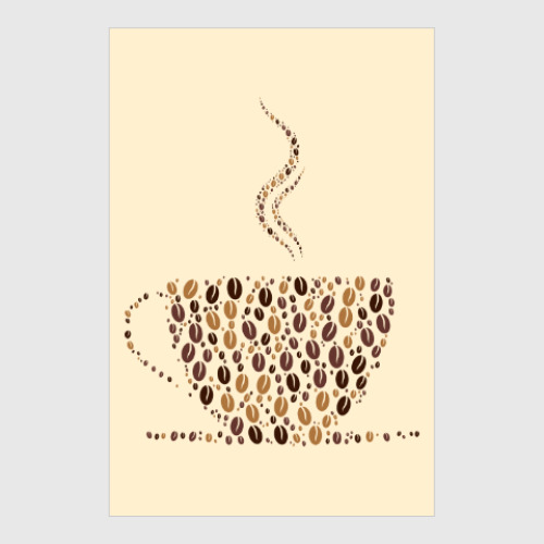 Постер Кофе из кофейных зерен
