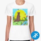 Женская спортивная футболка