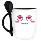 Кружка с ложкой