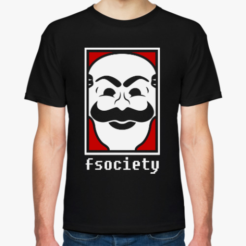 Футболка Fsociety. Mr. Robot