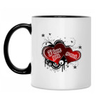 Кружка двухцветная