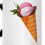 Мороженное в рожке