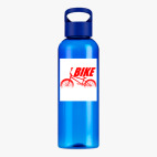 Прозрачная спортивная бутылка