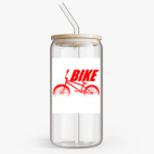 Банка с бамбуковой крышкой