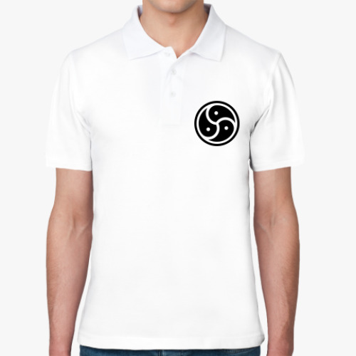 Рубашка поло с принтом BDSM