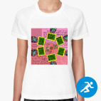 Женская спортивная футболка