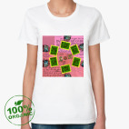 Женская футболка органик