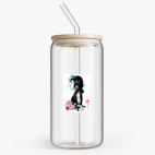 Банка с бамбуковой крышкой