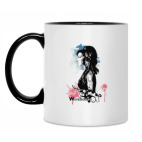 Кружка двухцветная