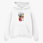 Толстовка худи оверсайз