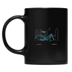 Кружка цветная UV-DTF