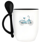 Кружка с ложкой