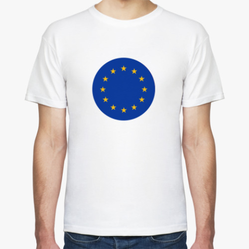 Футболка Europe, Европейский Союз Флаг