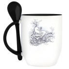 Кружка с ложкой