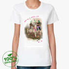 Женская футболка органик