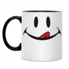 Кружка двухцветная