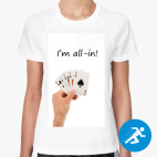 Женская спортивная футболка