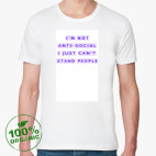 Мужская футболка органик