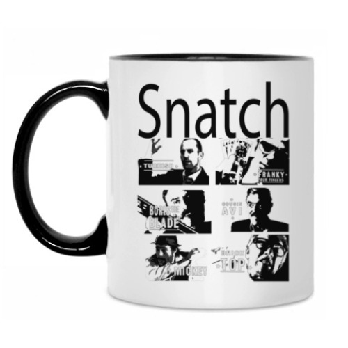 Кружка с принтом Snatch