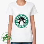 Женская футболка органик