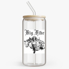 Банка с бамбуковой крышкой