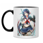 Кружка двухцветная