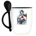 Кружка с ложкой