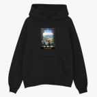 Толстовка худи оверсайз